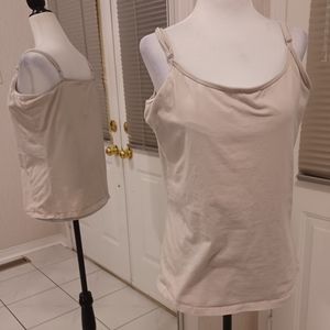 $4 Add-on Beige Tank Top - Size XL